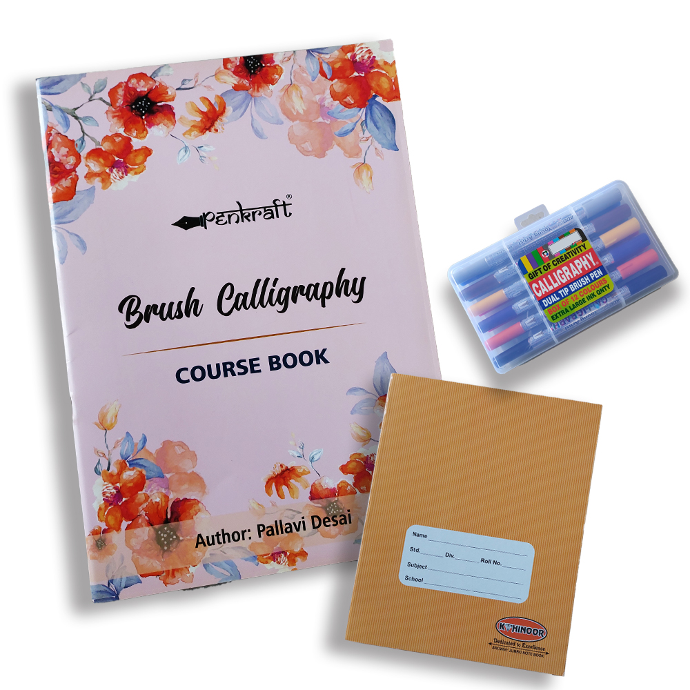 Brush Calligraphy DIY Kit by Penkraft