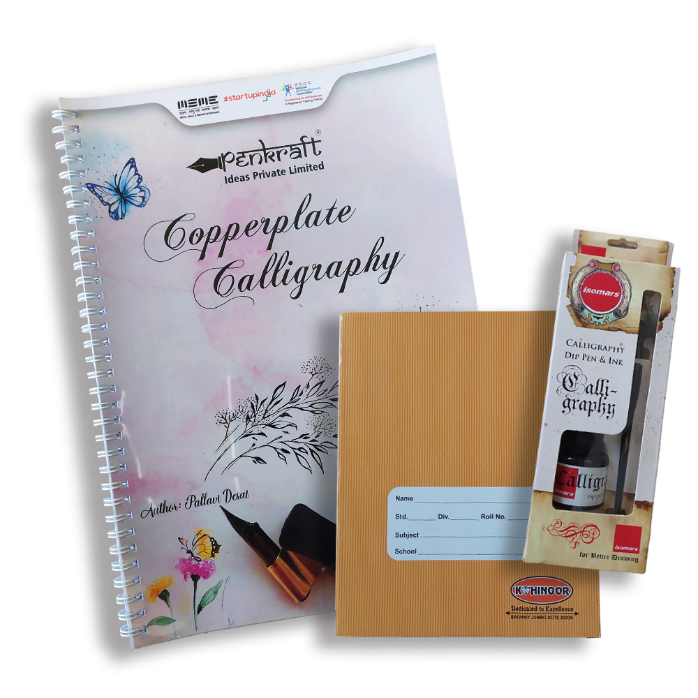 Copperplate Calligraphy DIY Kit by Penkraft