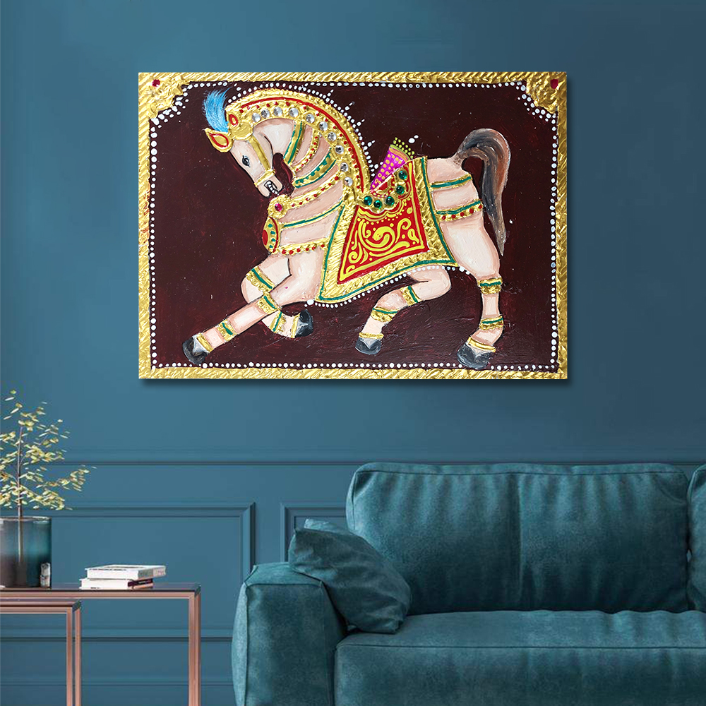 Penkraft | Tanjore Painting Rectangle MDF DIY Kit| Order Now