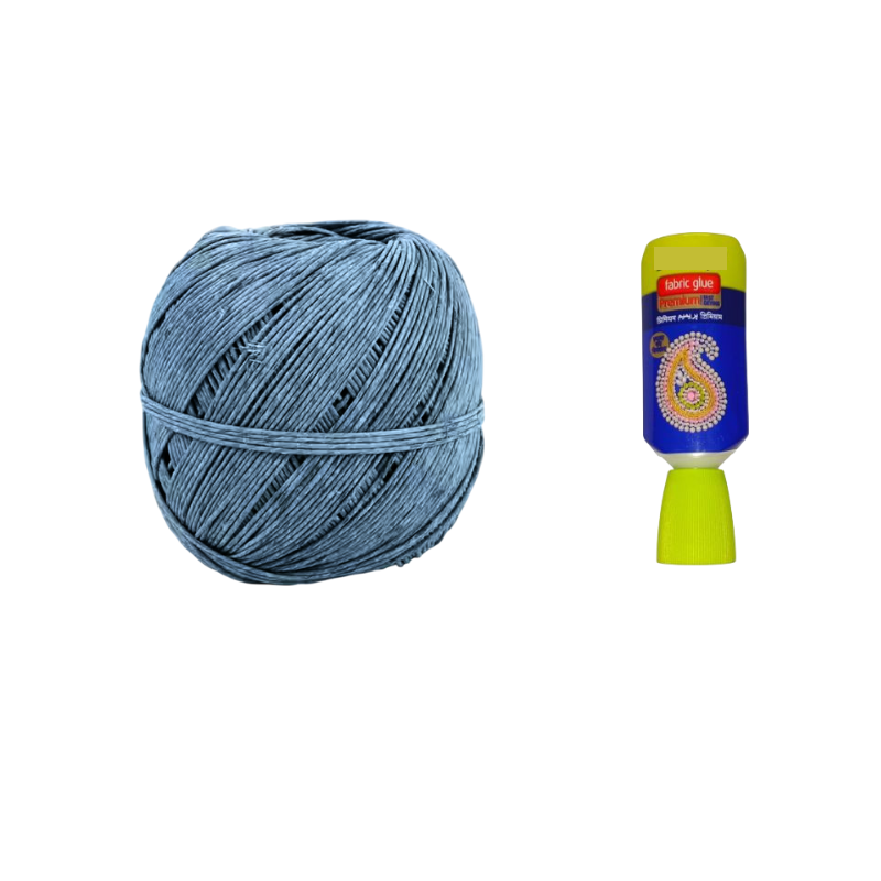 Penkraft Macrame Art Planter DIY Kit | Complete DIY Craft Kit for Beginners & Hobby Artists