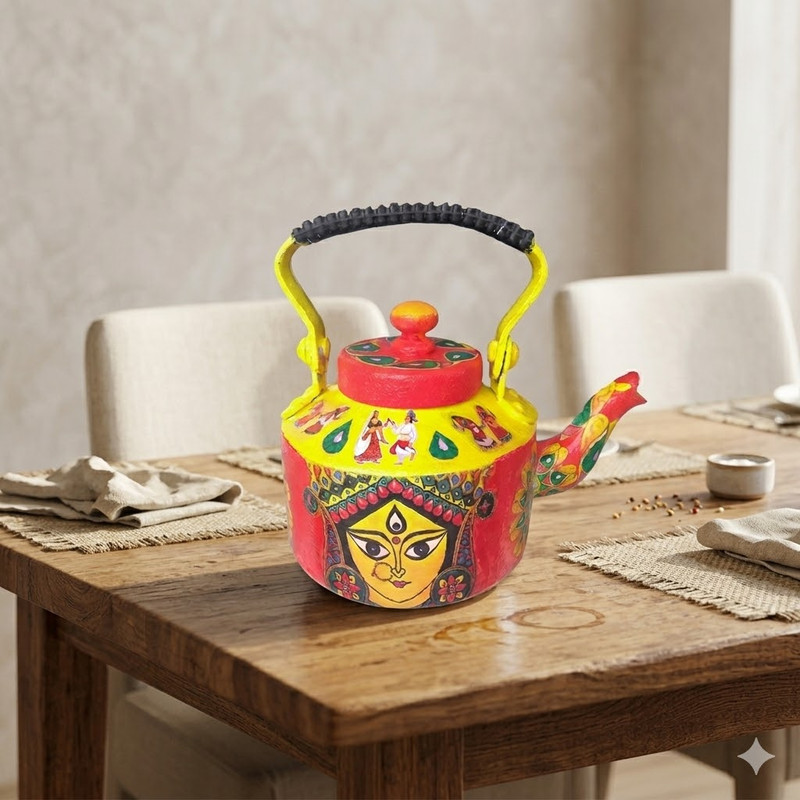 Decoupage Art on Kettle DIY Kit