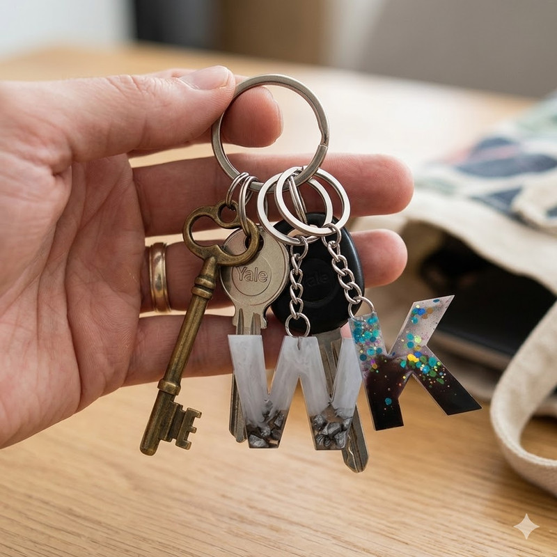 Penkraft Resin art Keychains DIY kit 
