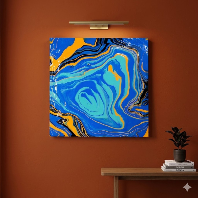 Fluid art on Canvas DIY Kit