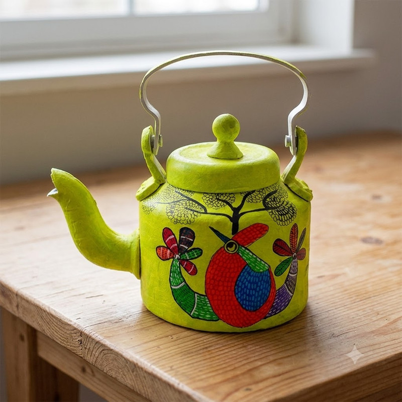 Gond art on Kettle DIY Kit