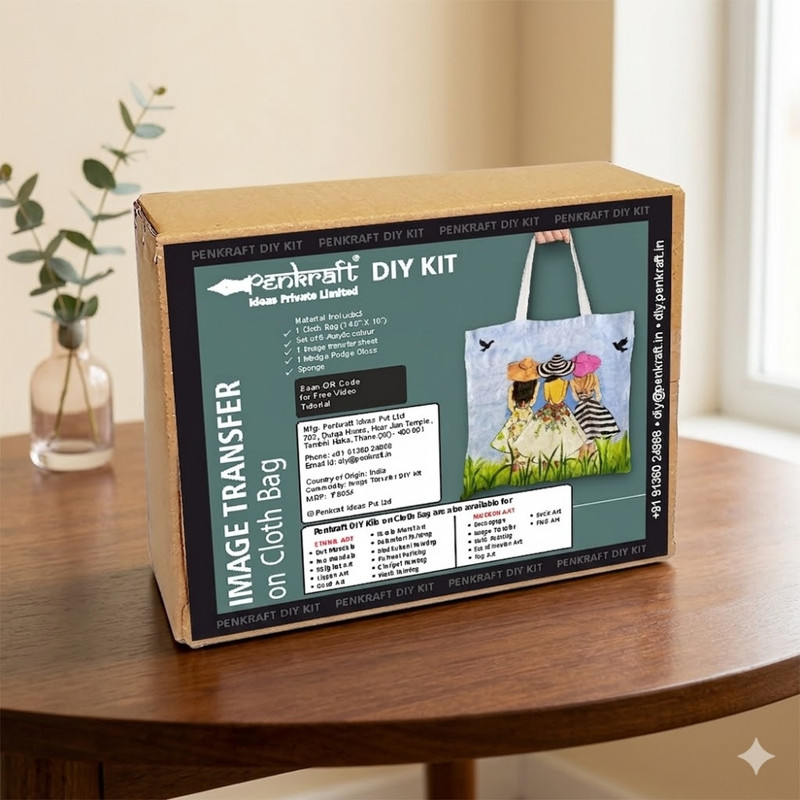 Image Transfer on Cloth Bag DIY Kit