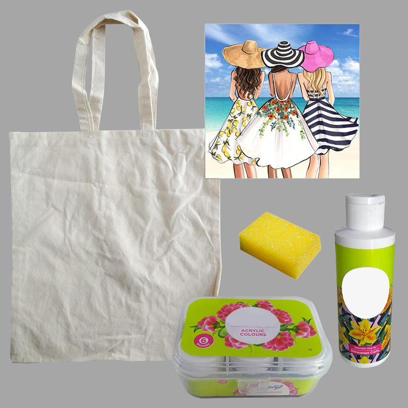 Image Transfer on Cloth Bag DIY Kit