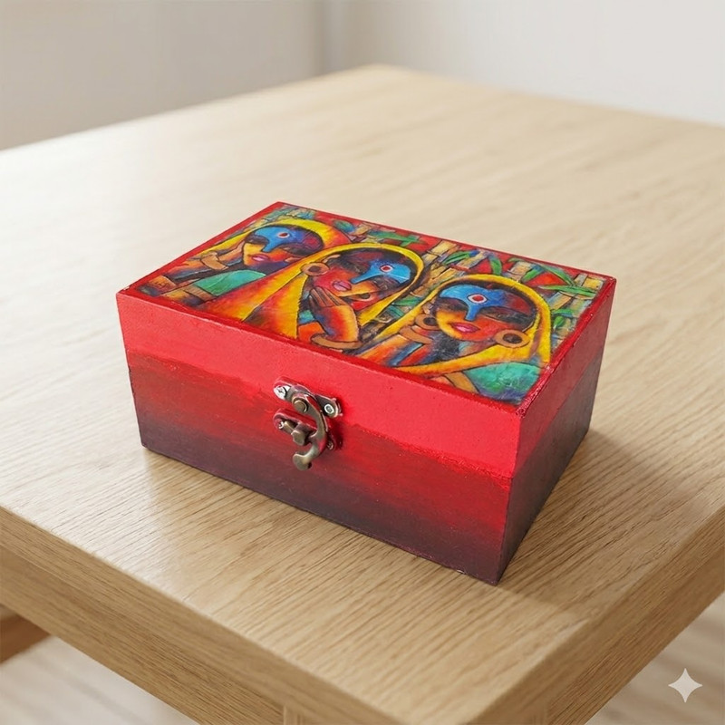Image Transfer on MDF Box DIY Kit