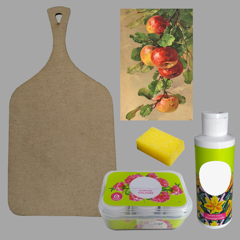 Image Transfer on Chopping Board DIY Kit