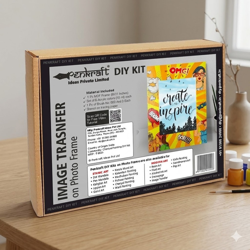 Image Transfer on Photo Frame DIY Kit