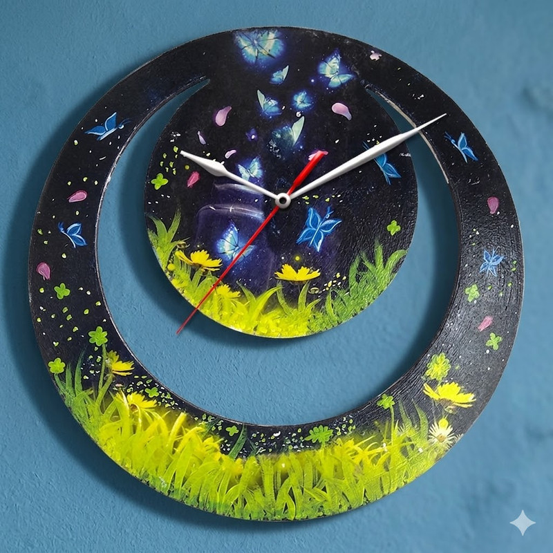 Image Transfer on Moon Clock DIY Kit