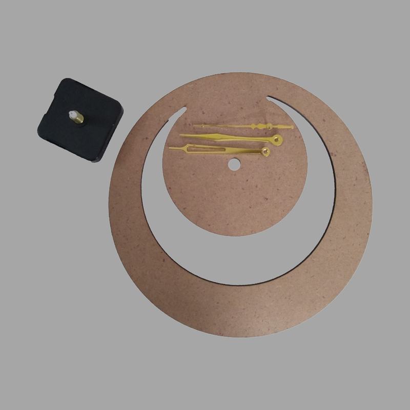 Image Transfer on Moon Clock DIY Kit