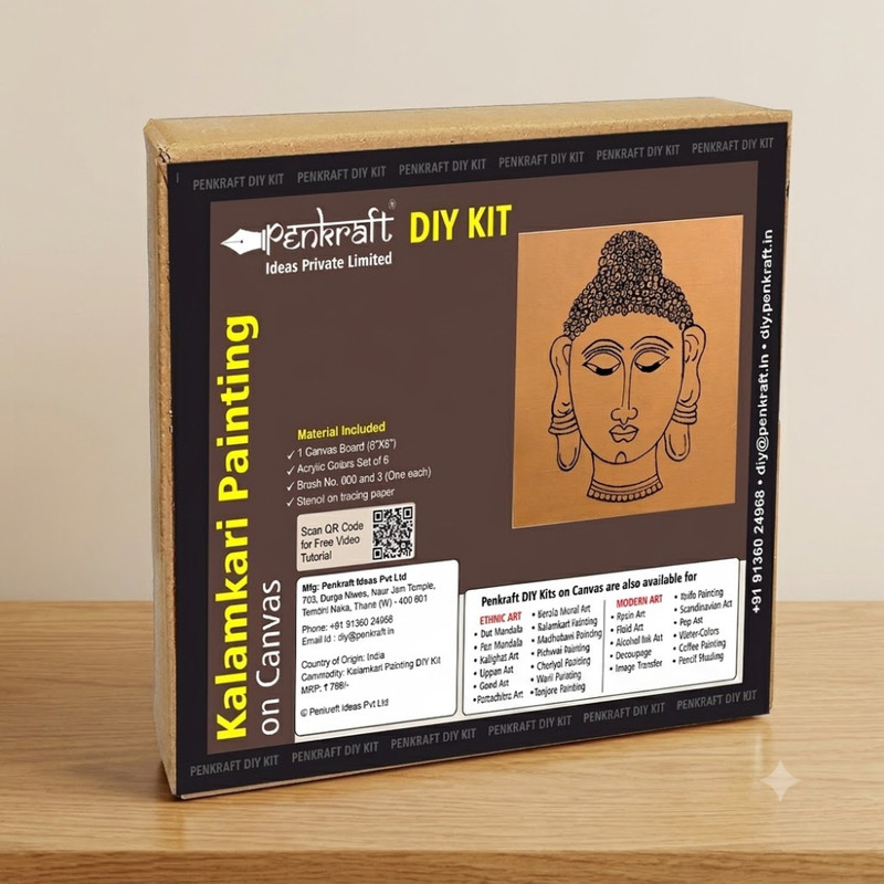 Kalamkari on Canvas DIY Kit