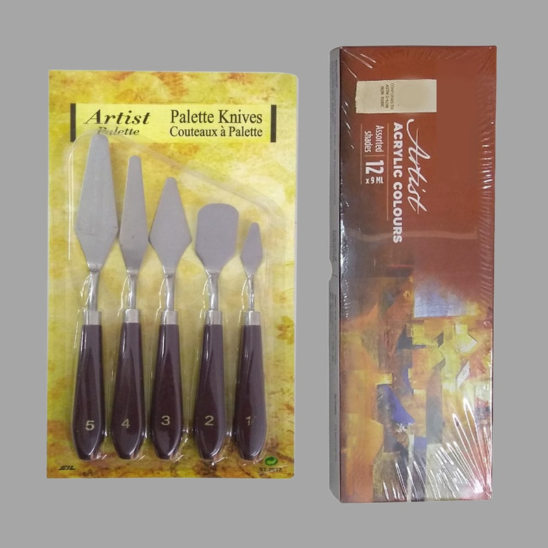 Knife Painting on Abstract DIY Kit