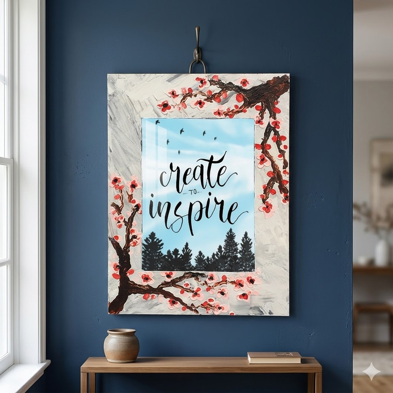 Knife Painting on Frame DIY Kit