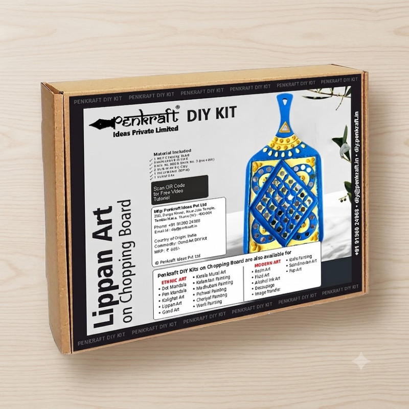 Lippan Art On Chopping Board DIY Kit 