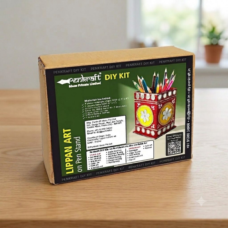 Lippan Art on Pen Stand DIY Kit