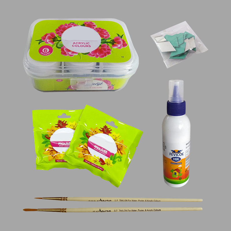 Lippan Art on Pen Stand DIY Kit
