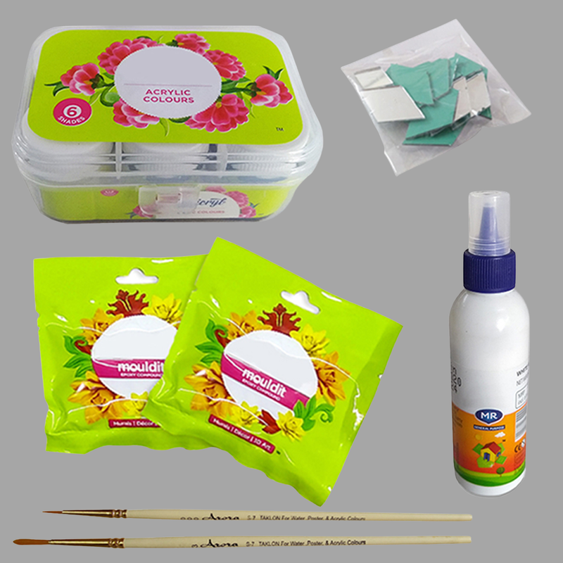 Lippan Art on Square Wall Hanging DIY Kit