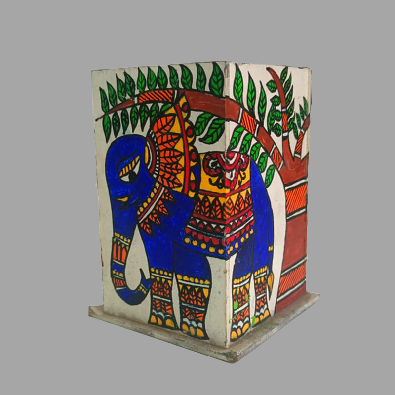 Madhubani Painting on Cloth Bag DIY Kit