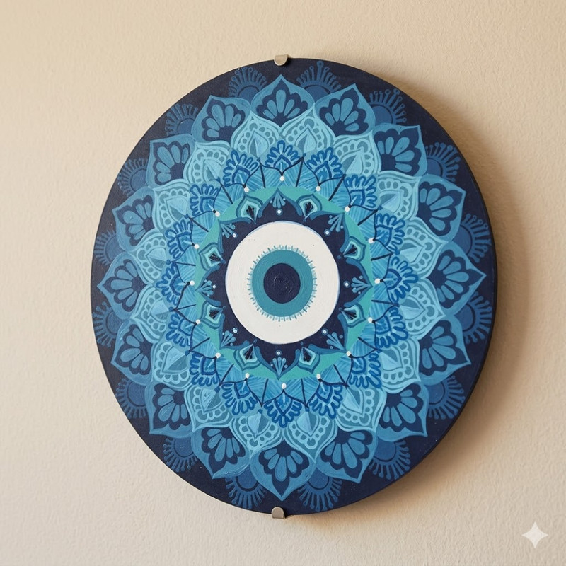 Pen Mandala Evil Eye Workshop DIY Kit 