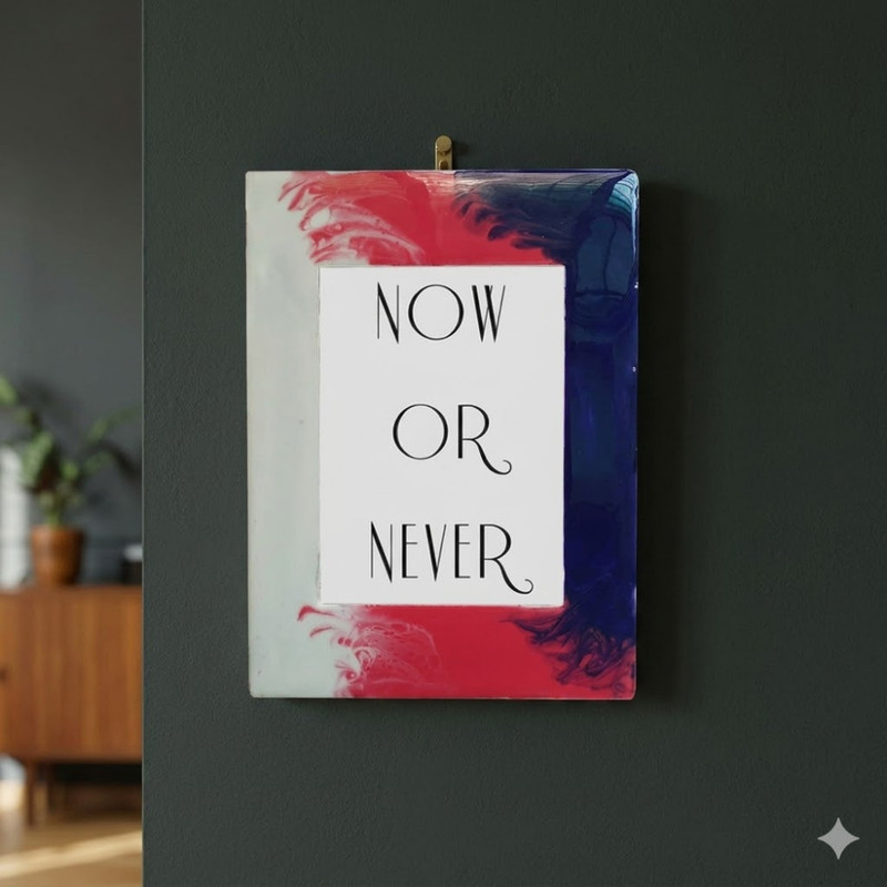 Resin Art on MDF Frame DIY Kit