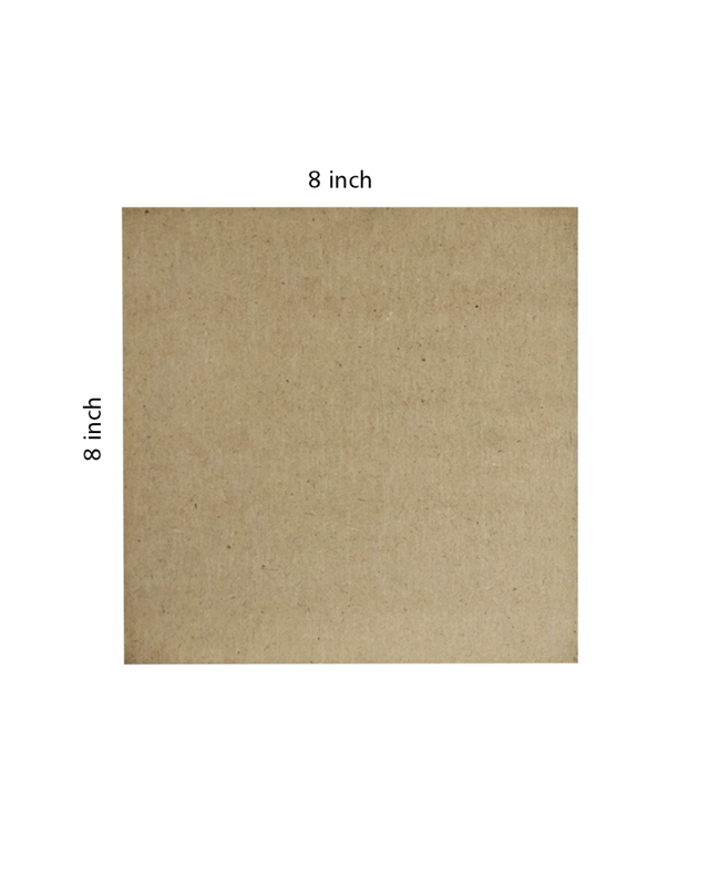 Resin Art on MDF Square Board DIY Kit