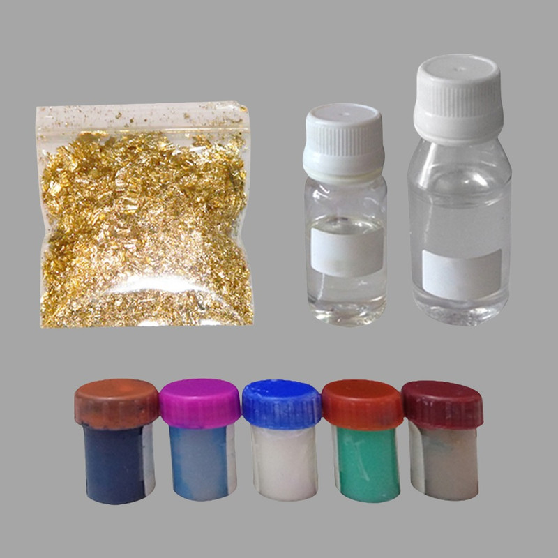 Resin Art with Wall Clock Mould DIY Kit 