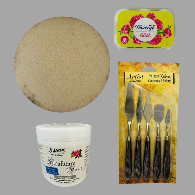 Sculpture Paste Art DIY Kit 