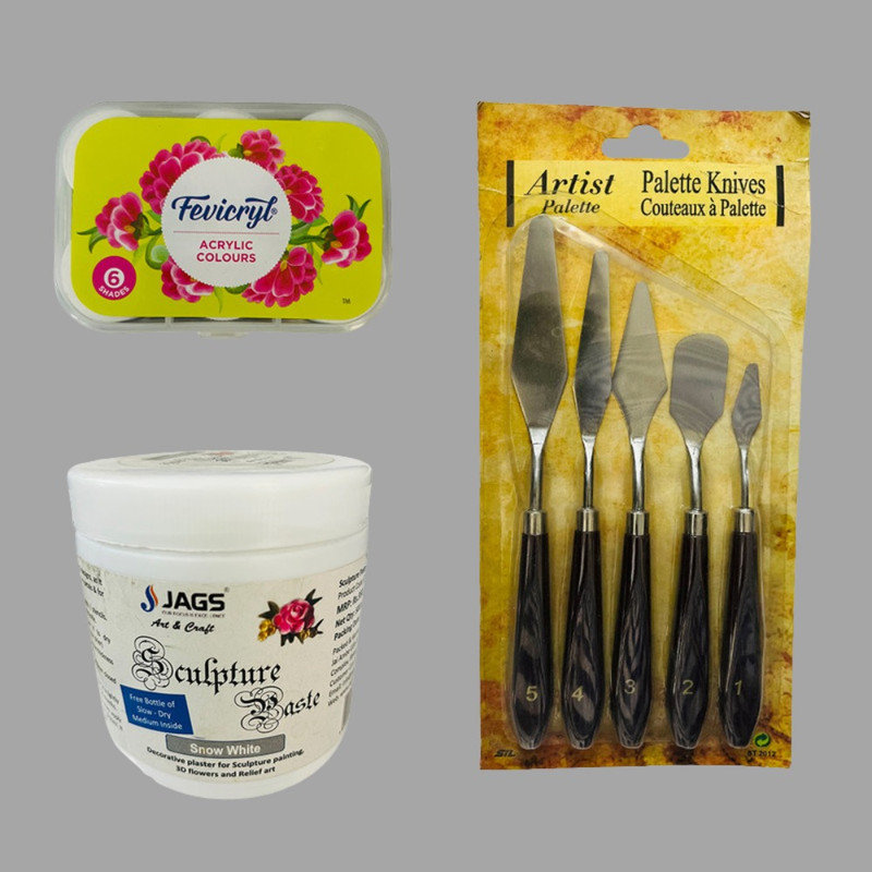 Sculpture Paste Art DIY Kit 