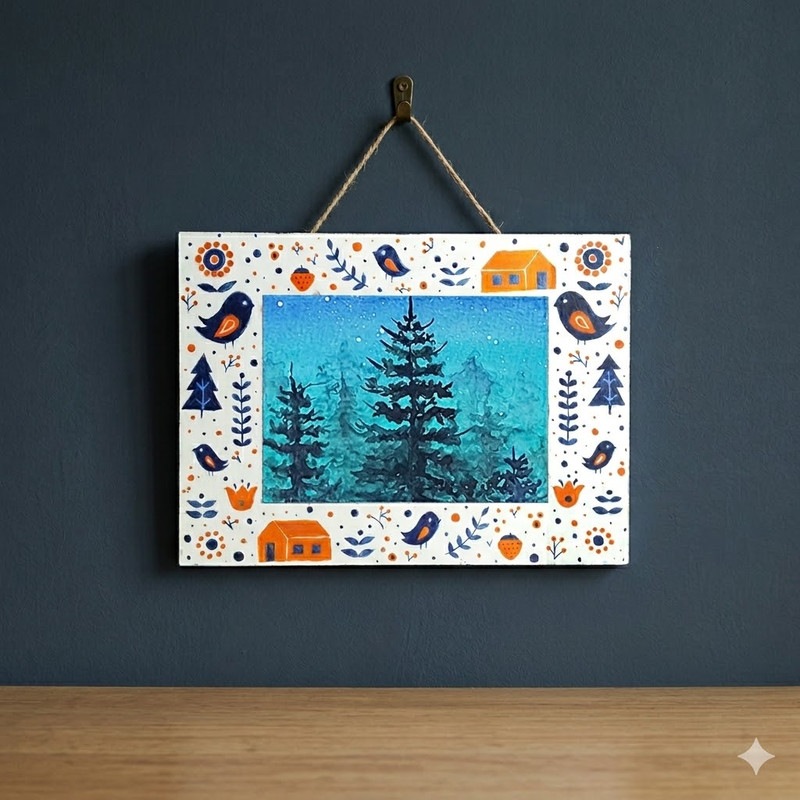 Scandinavian Art on Frame DIY Kit 