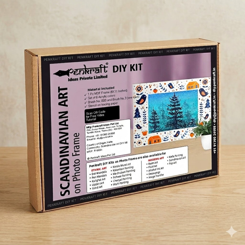 Scandinavian Art on Frame DIY Kit 