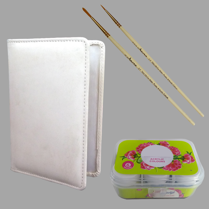 Scandinavian Art on Passport Cover DIY Kit 