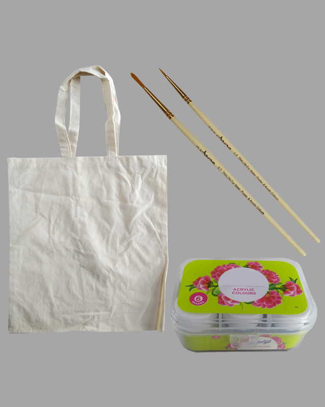 Pop Art on Cloth Bag DIY Kit