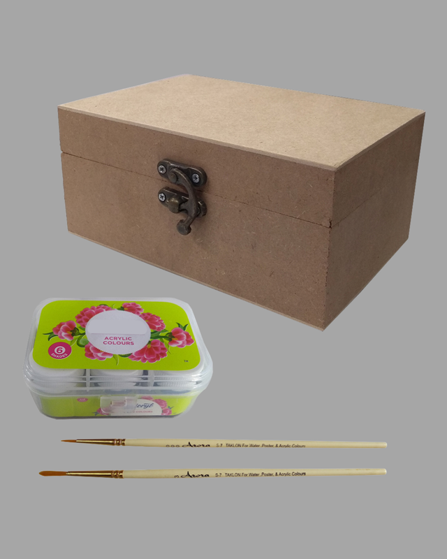 Pop Art on MDF Box DIY Kit