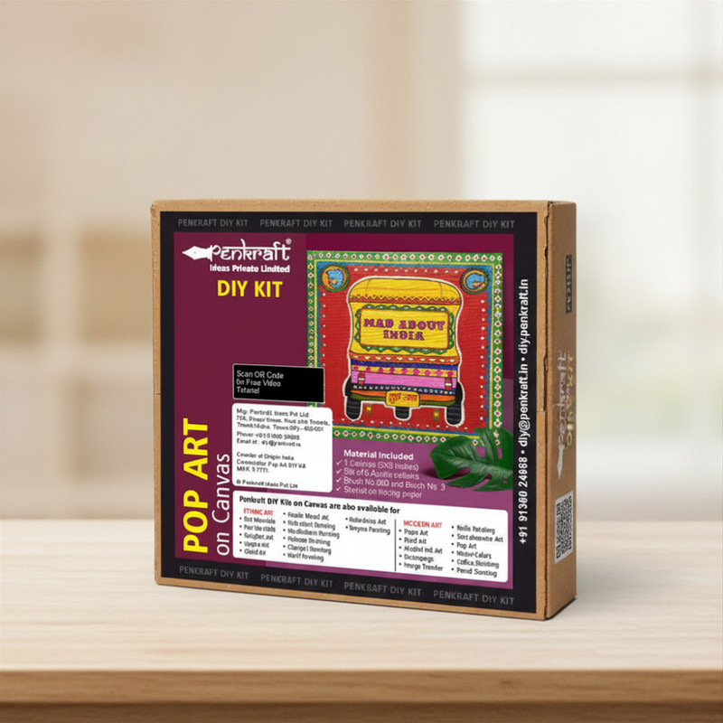 Pop Art on Canvas DIY Kit