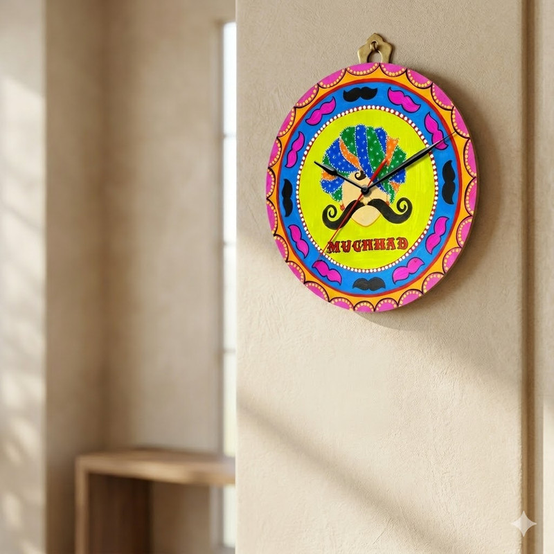 Pop Art on Round Clock DIY Kit