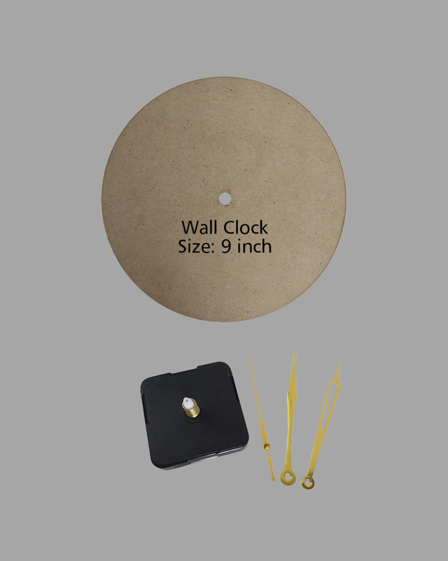 Pop Art on Round Clock DIY Kit