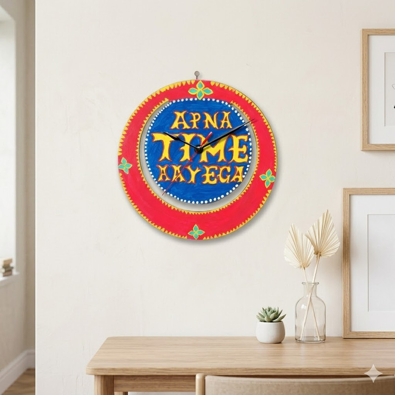 Pop Art on Moon Clock DIY Kit