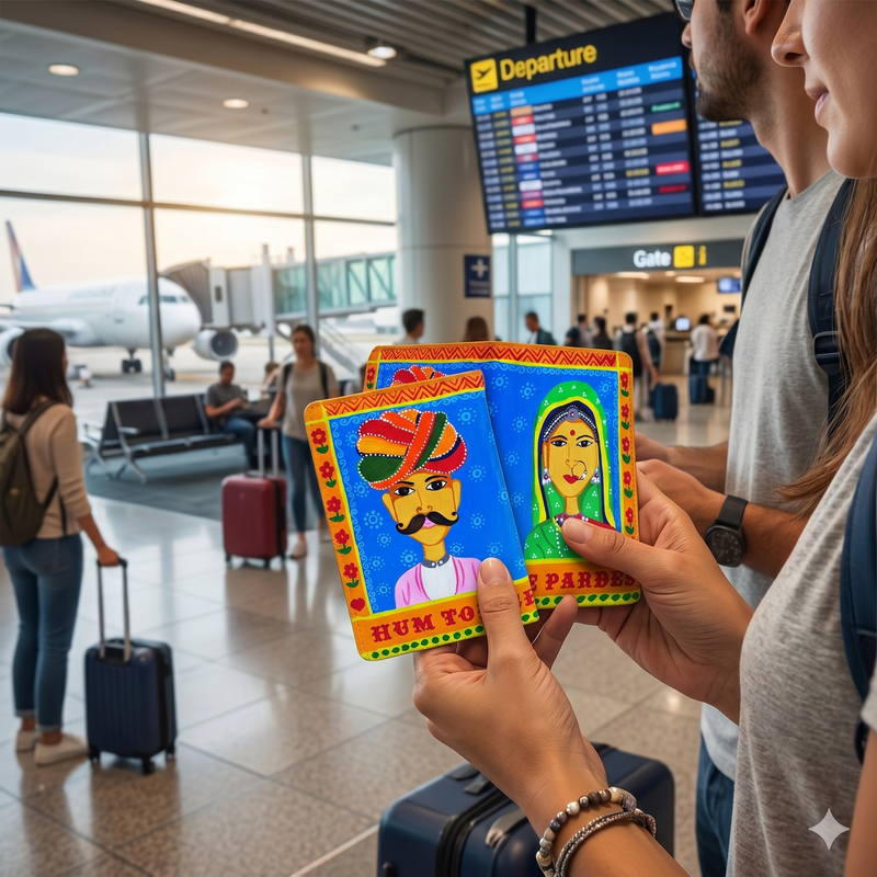 Pop Art on Passport Cover DIY Kit