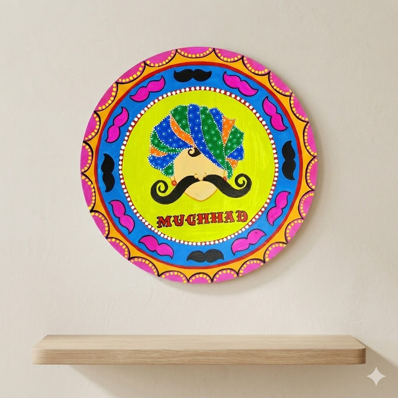 Pop Art on Round MDF DIY Kit