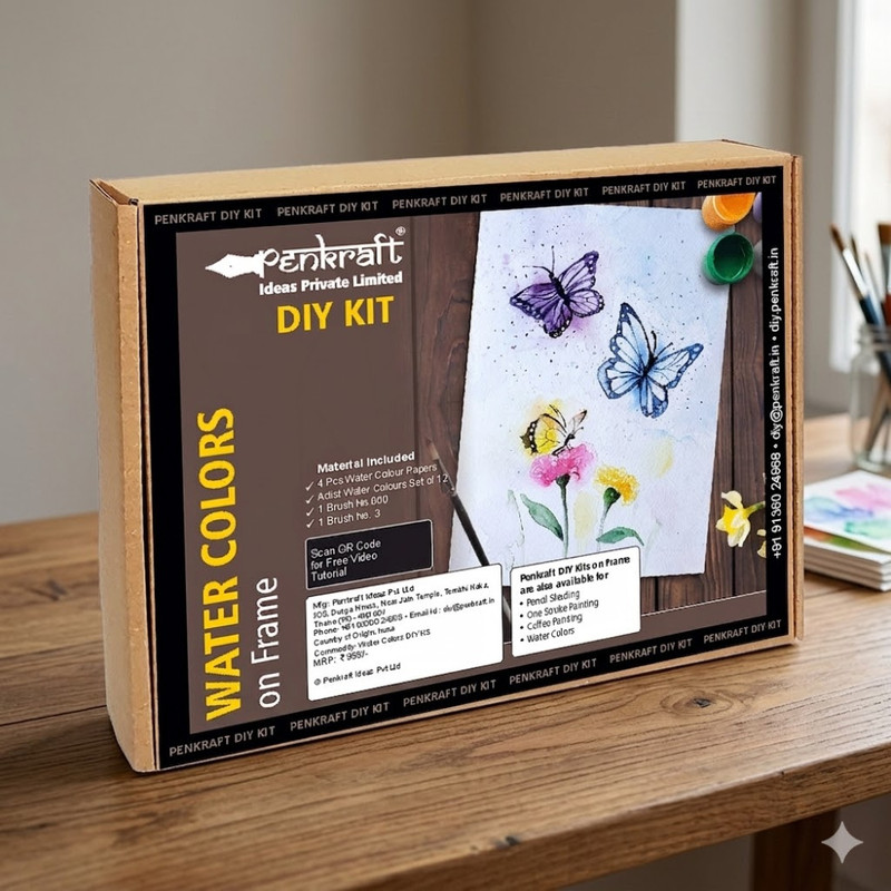 Water Color on Frame DIY Kit 
