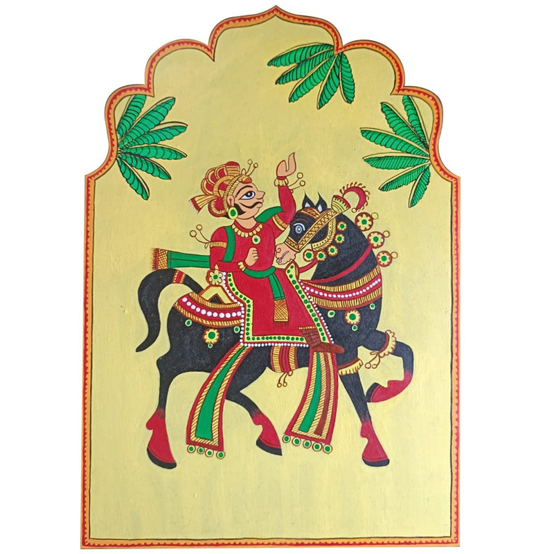 Penkraft Phad Painting on MDF Jharokha DIY kit with Free video tutorial