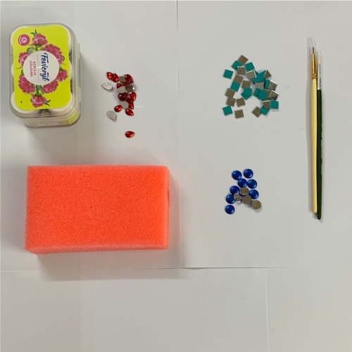 Penkraft 3D Devi Mahalaxmi Face Wall Decor DIY Kit 