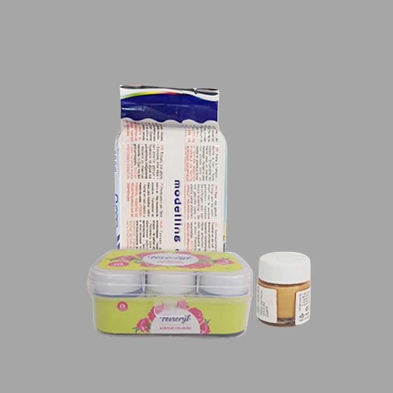 Penkraft Clay art Texture plate DIY Kit with Free video tutorial