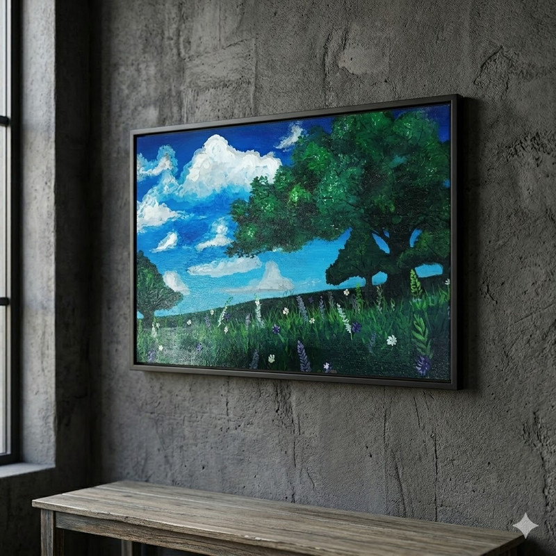 Landscape Canvas Painting DIY Kit 