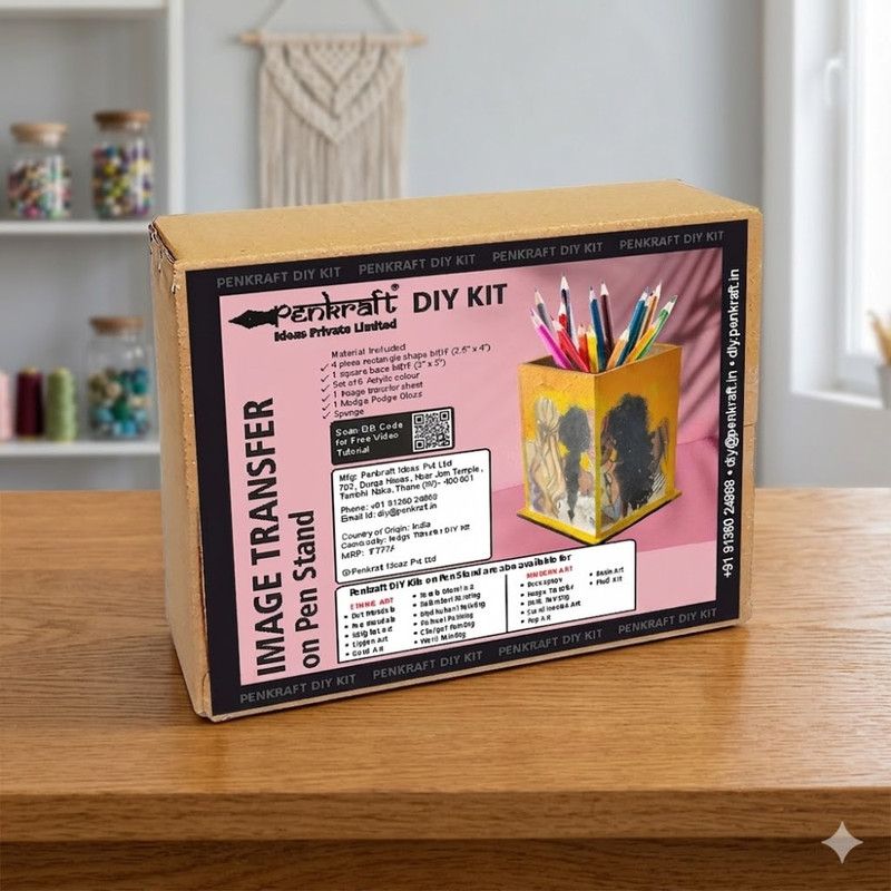 Image Transfer on Pen Stand DIY Kit
